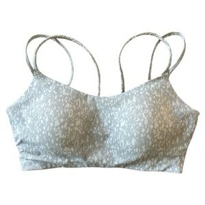 AVIA White and Grey Sports Bra | Size XXL